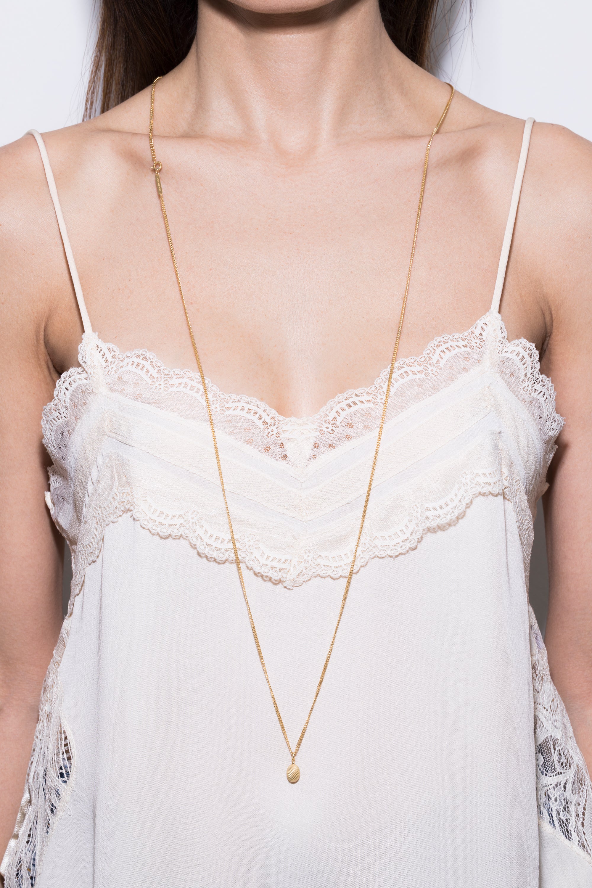 bottle long 18k Halskette