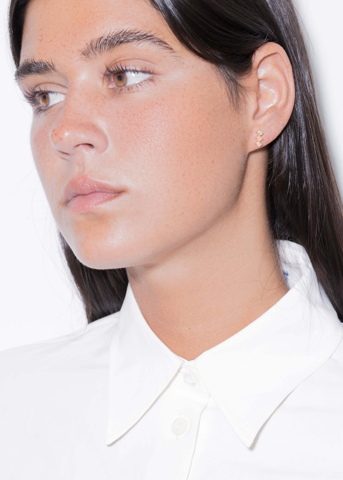 laila Ohrring 18k Opal Ohrringe