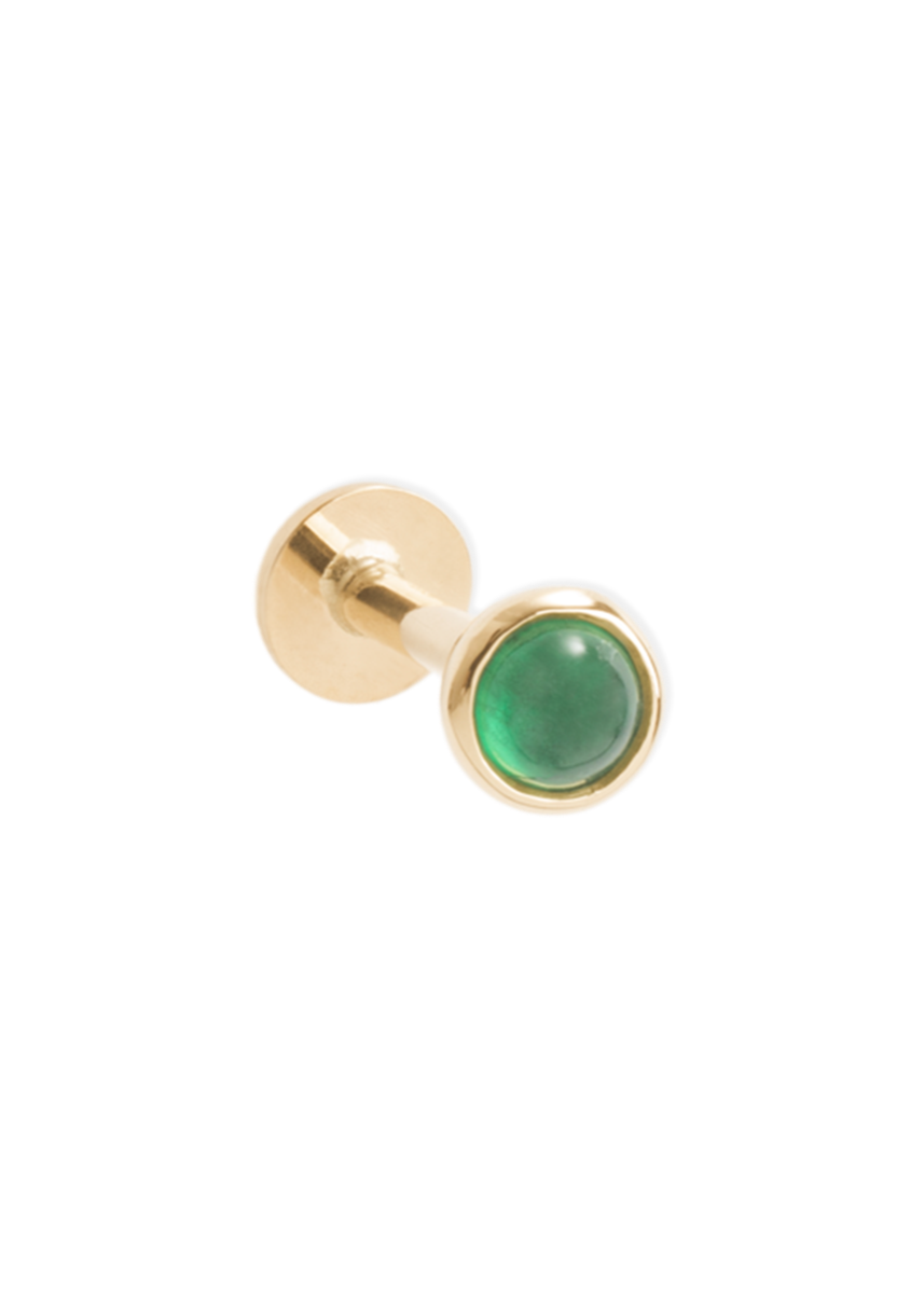 Balalai Emerald Stud 18k