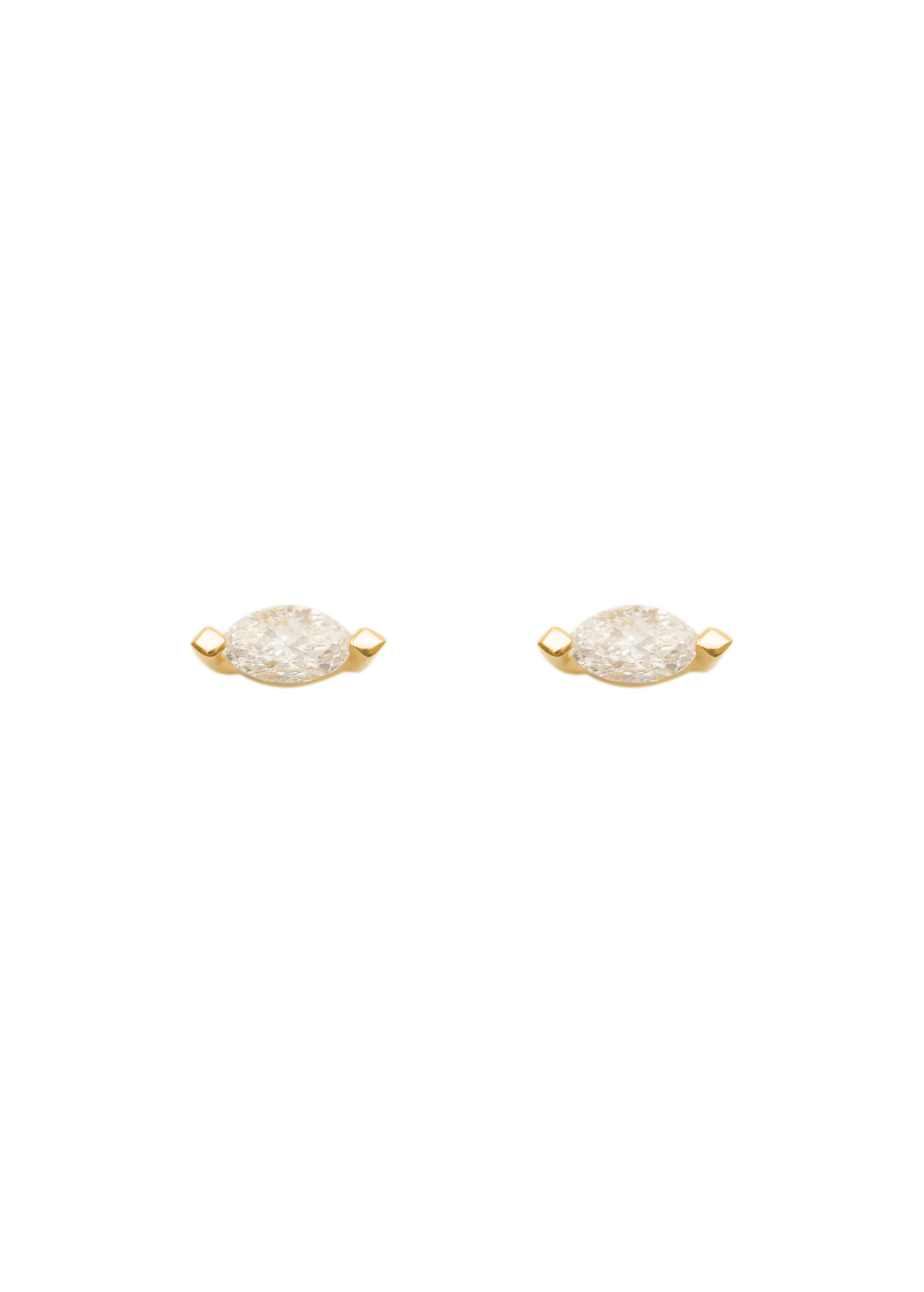 Pear Diamond Ohrringe 18k