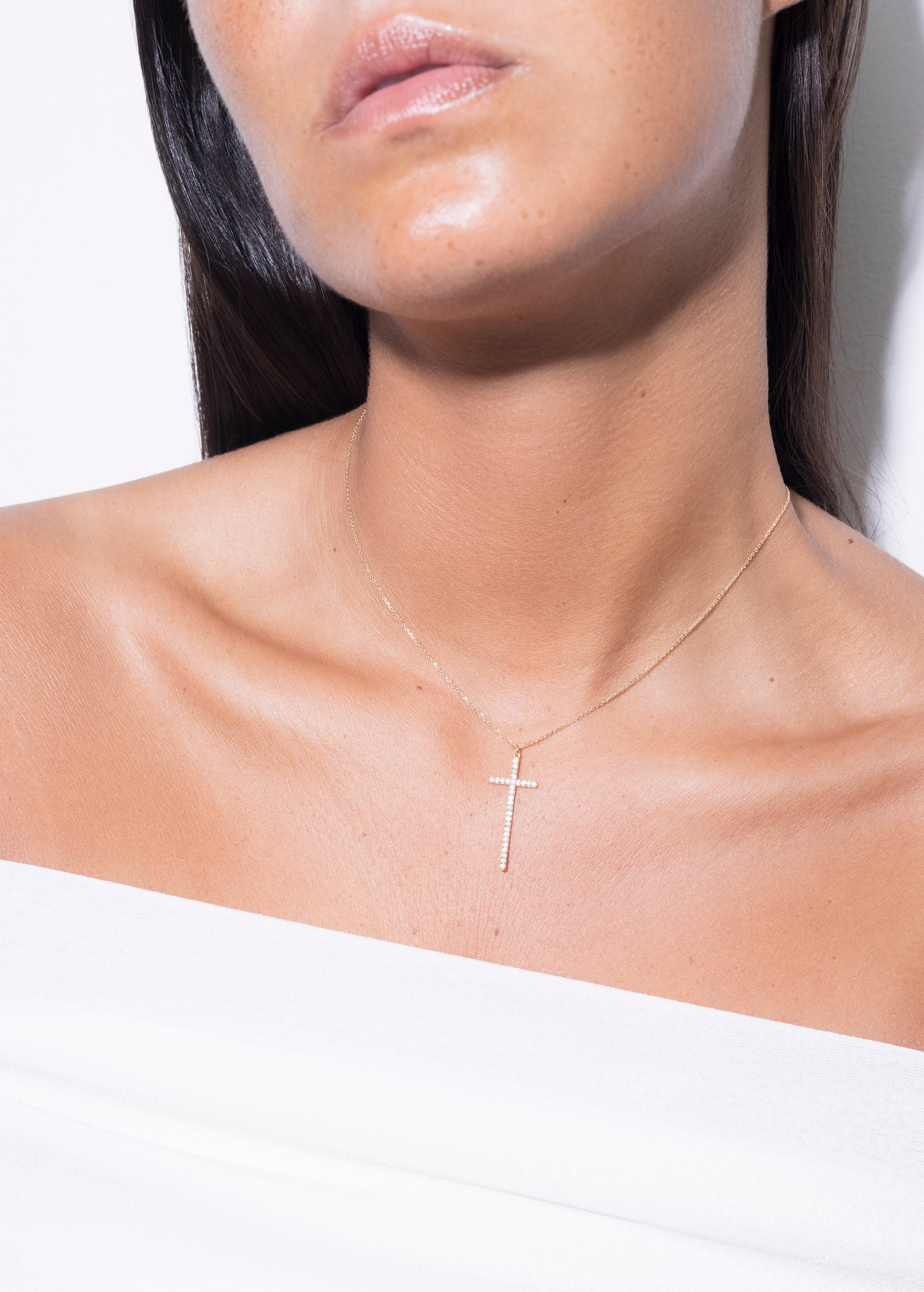 Haze-Halskette aus 18 Karat Diamant