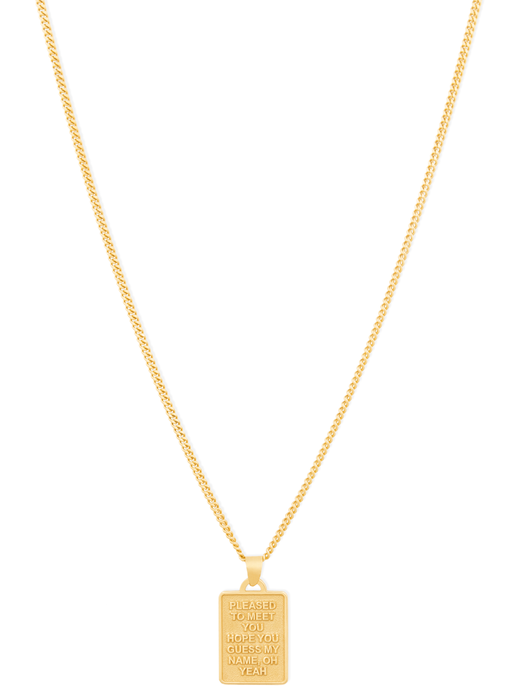 Jodie Shaped Halskette