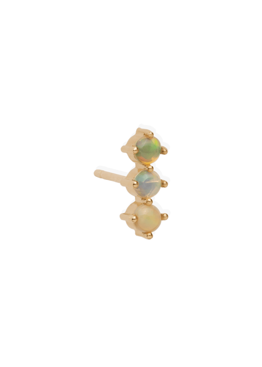laila Ohrring 18k Opal Ohrringe