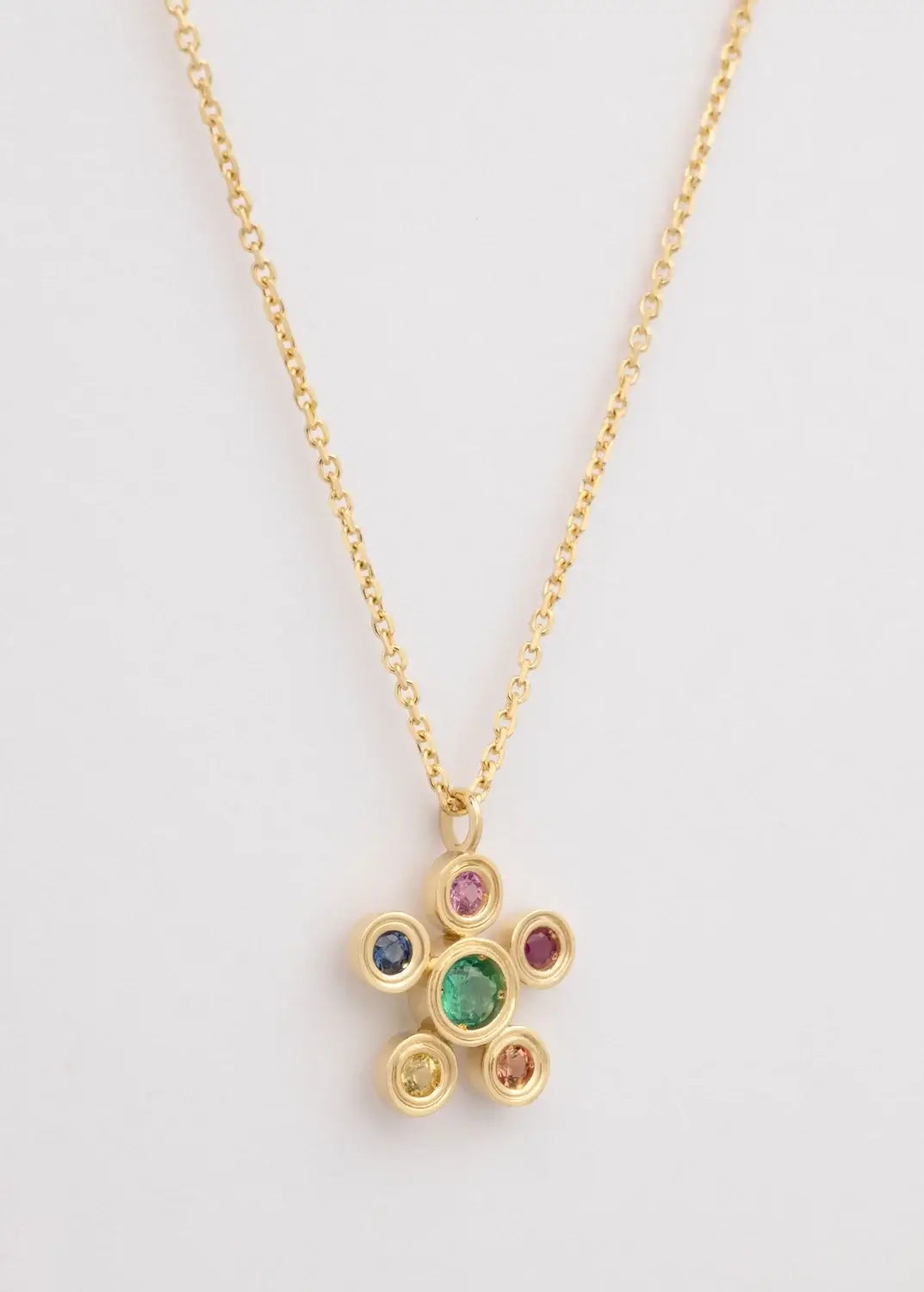 margarida Fassung 18k Diamant Halskette Halsketten