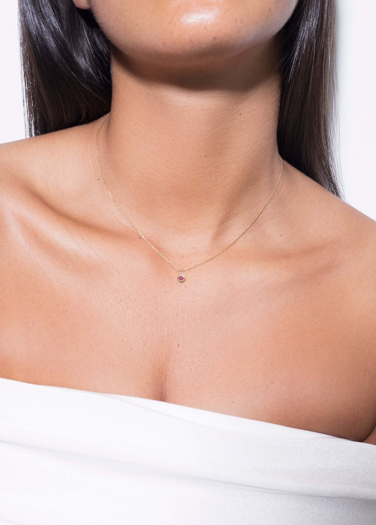 Mock necklace 18k rubi Necklaces
