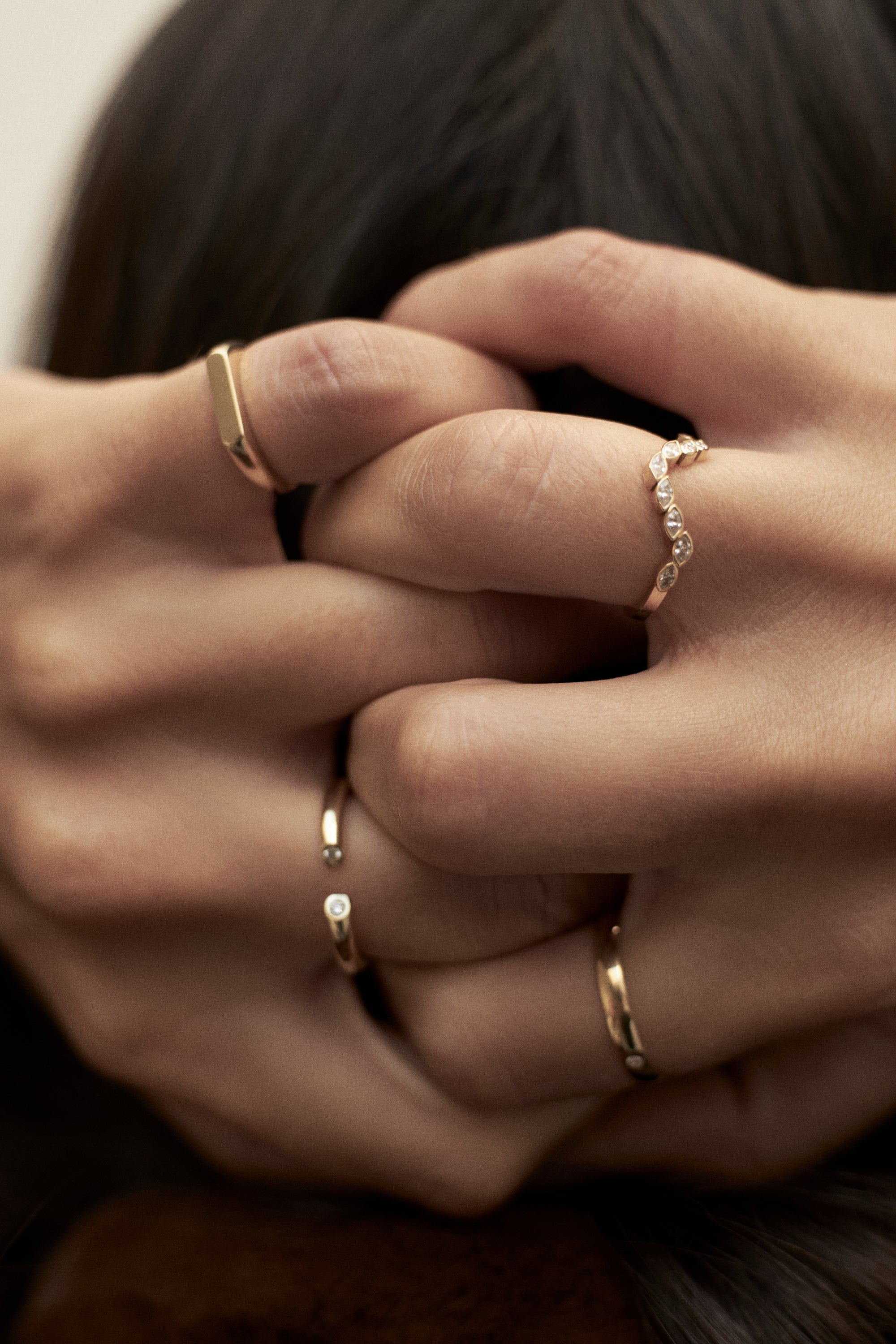 Teresa-Ring, 18 Karat Diamant
