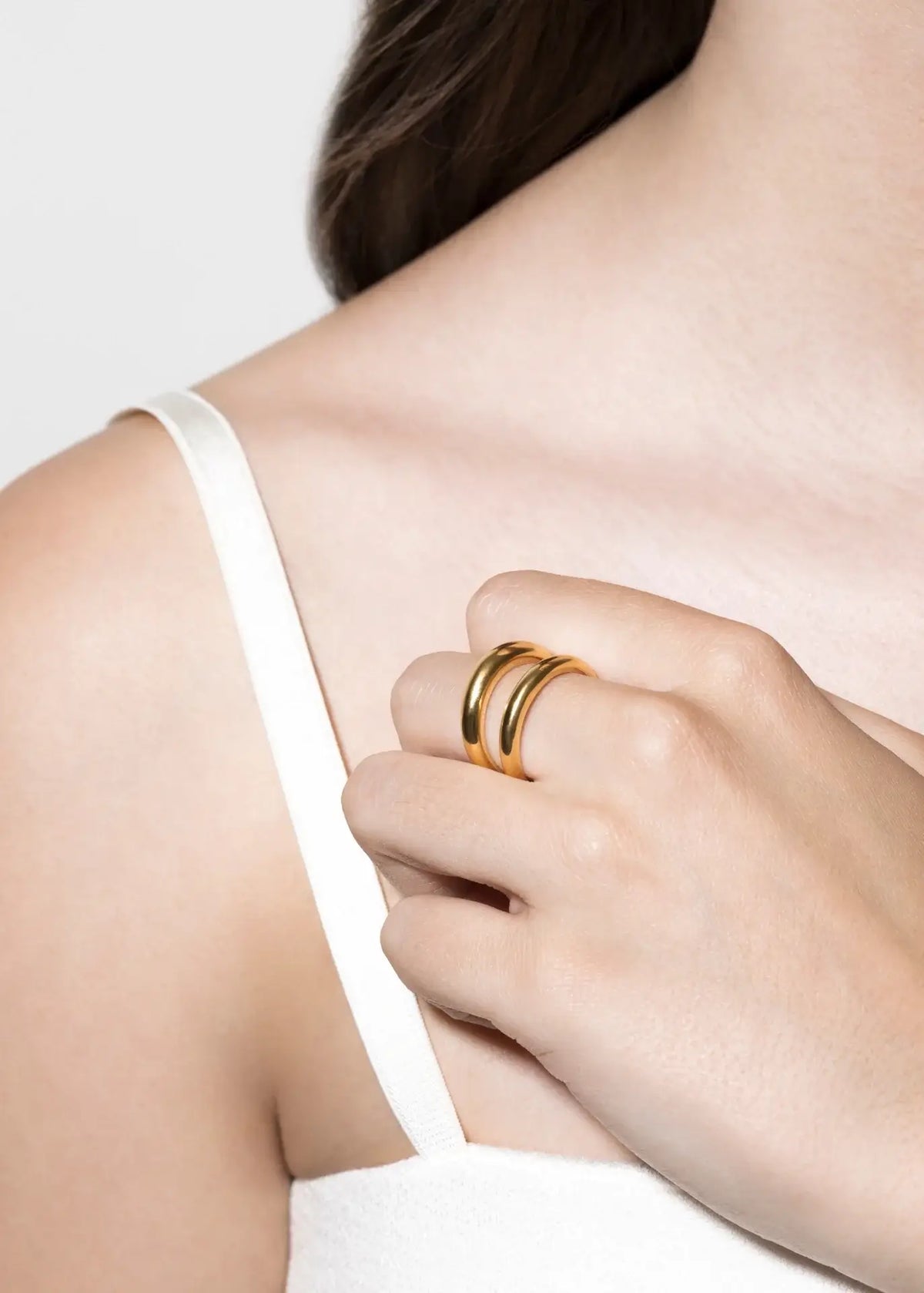 Nora Double Band Ring Rings