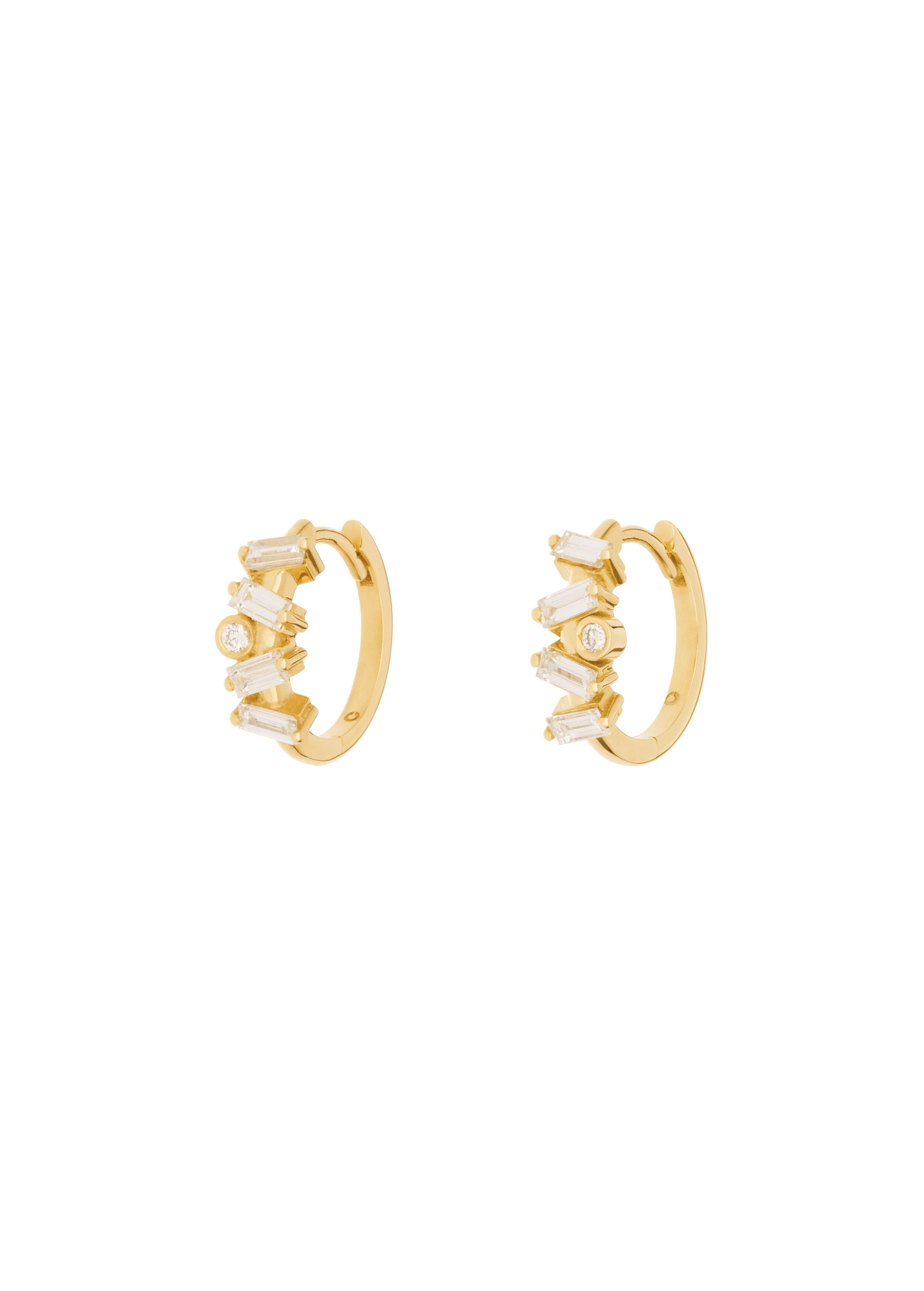 Shaped Diamond Ohrringe 18k