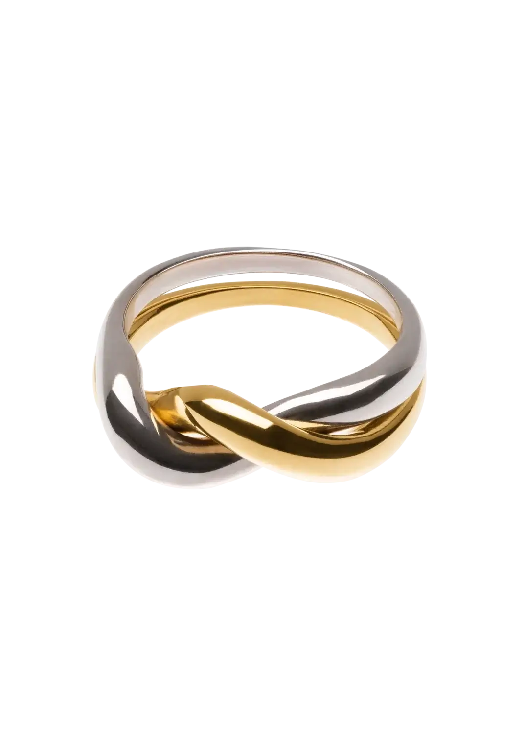 gewebter Doppelring Ringe