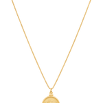 ginger necklace in gold