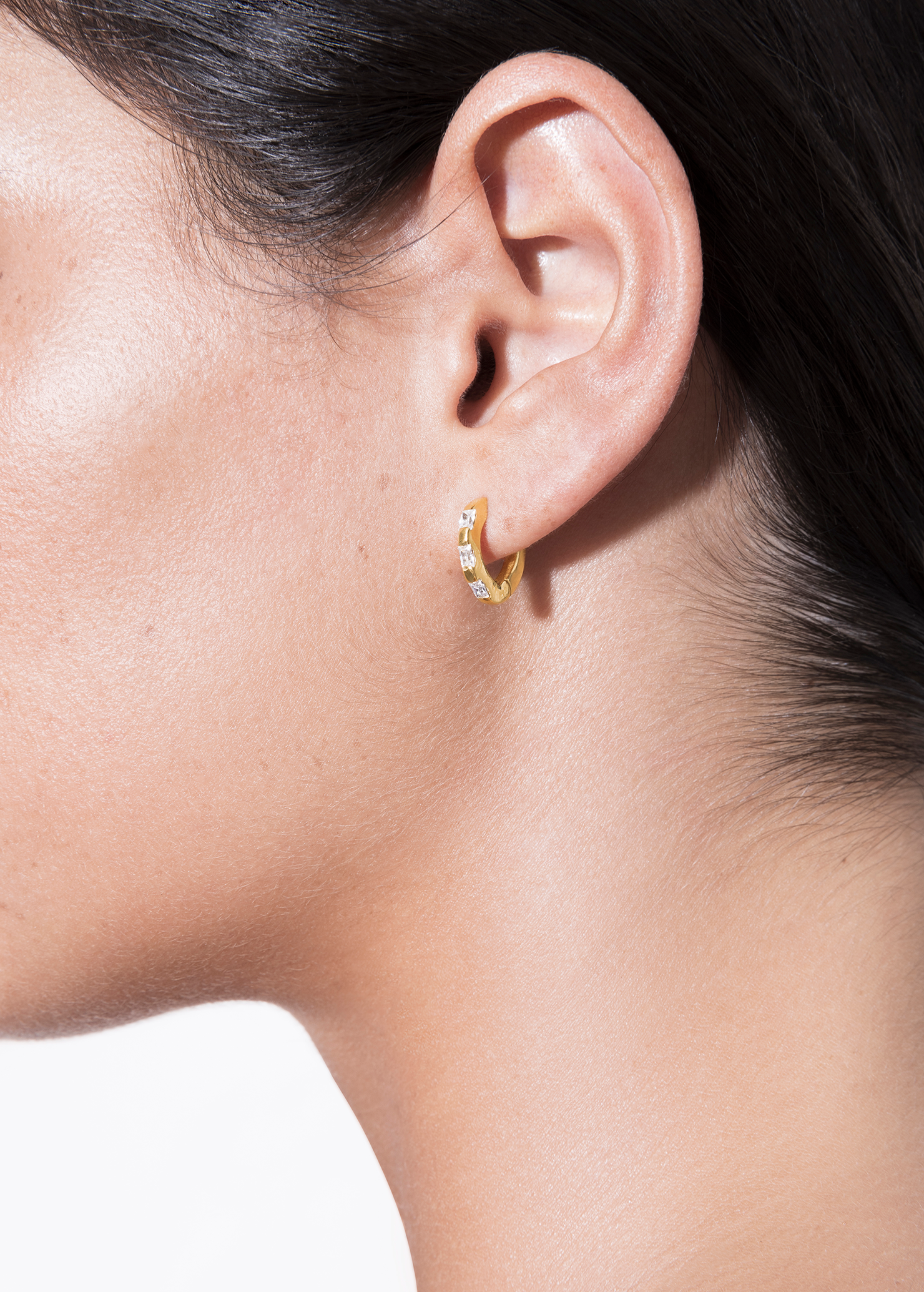 norma earrings white earrings