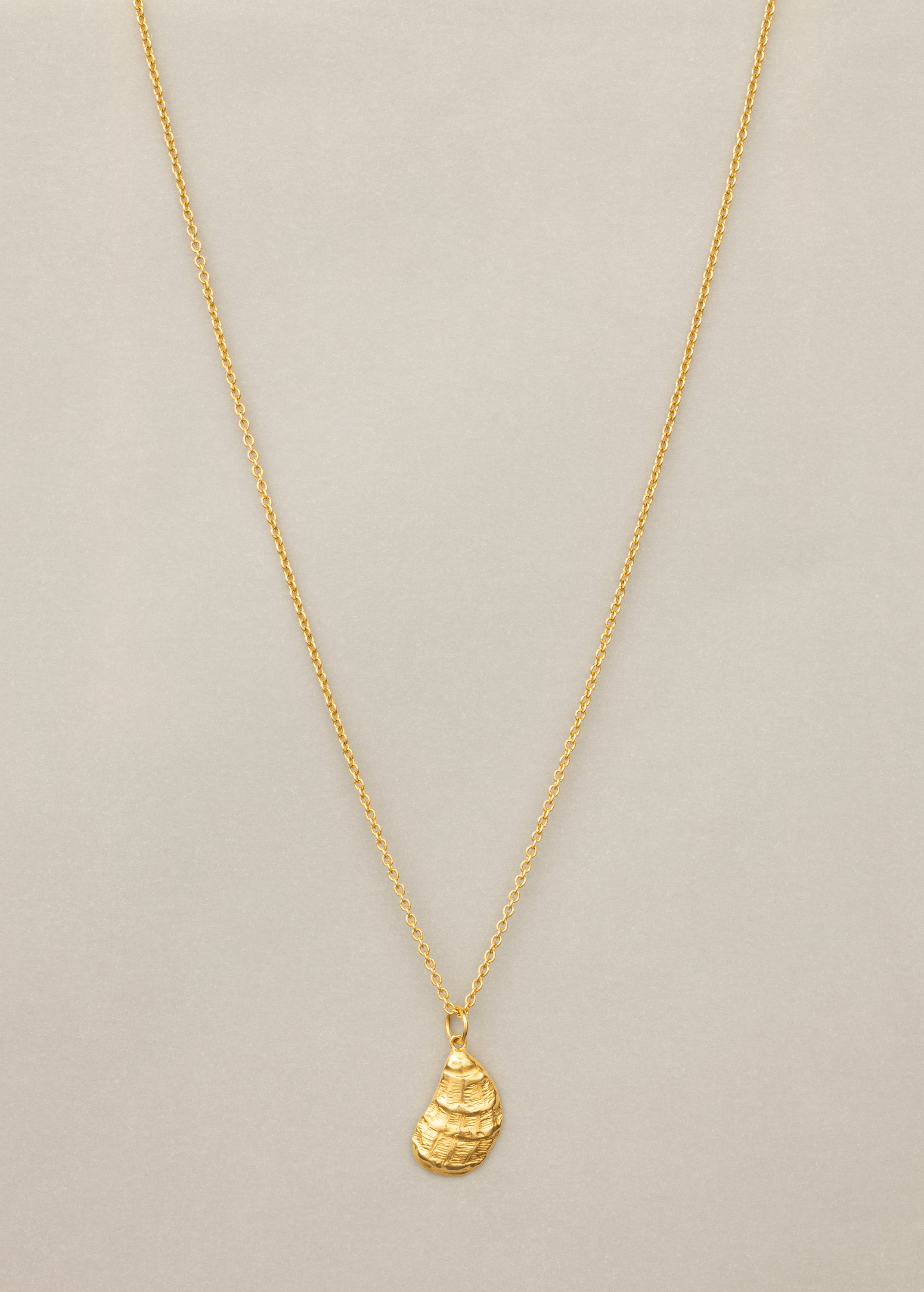 co necklace in gold