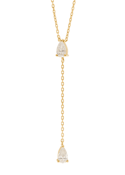 Two diamonds linked 18k necklace Necklaces