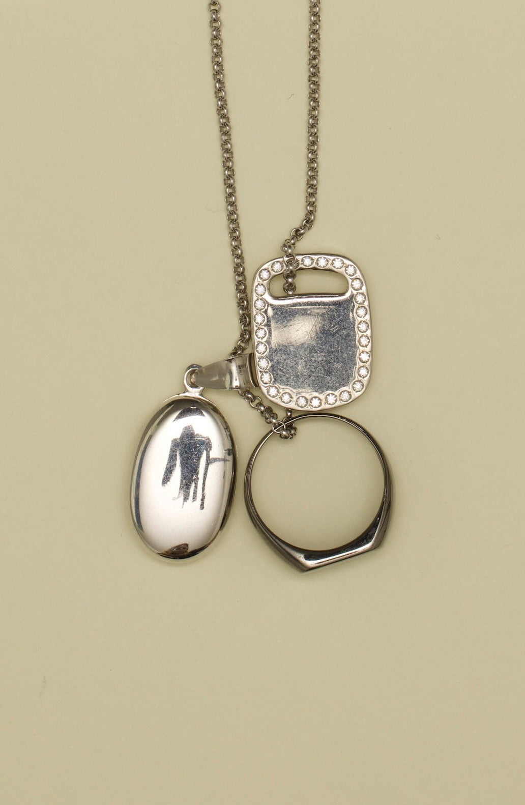 CINCO Vintage — Silver No. 066 Necklaces