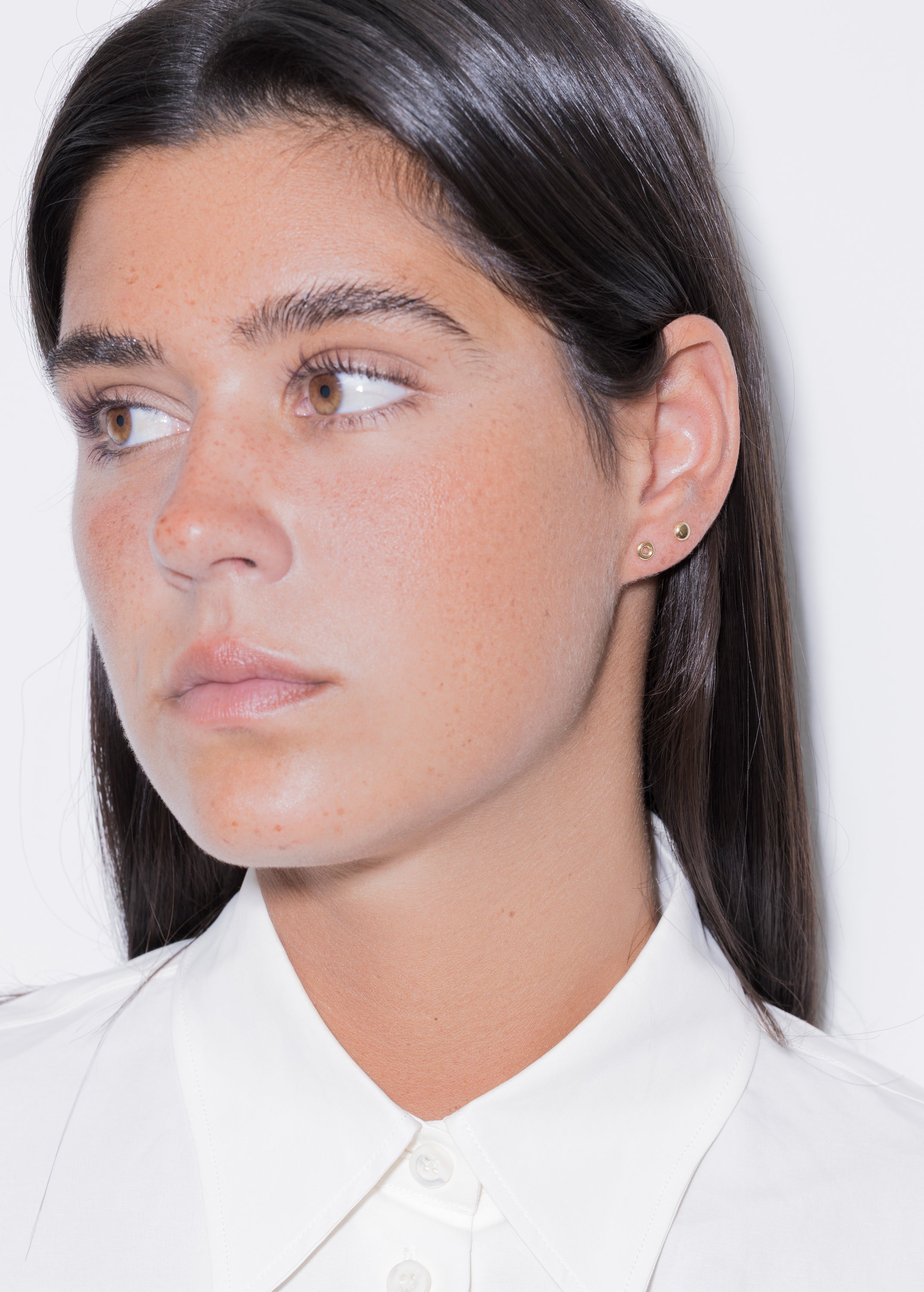 empty earring 18k