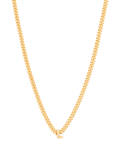alphabet necklace with pendant L