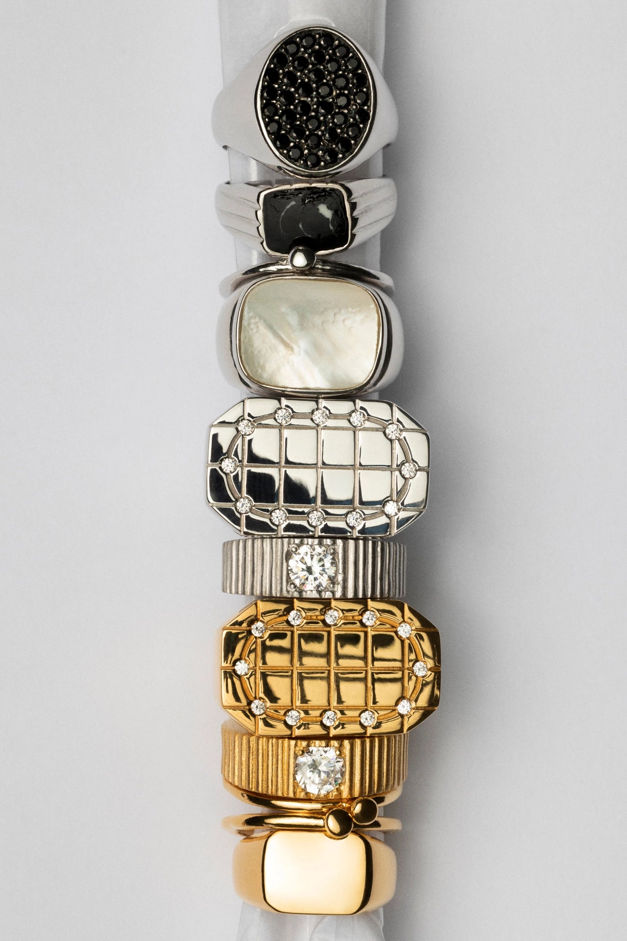 CINCO sterling silver jewelry pieces - archive sale selection rings gold silver 925 discounts