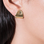 carly earrings gold