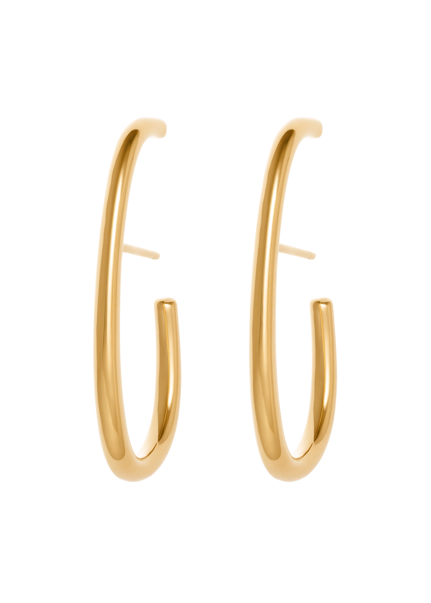 Elara Ovale Hoops 