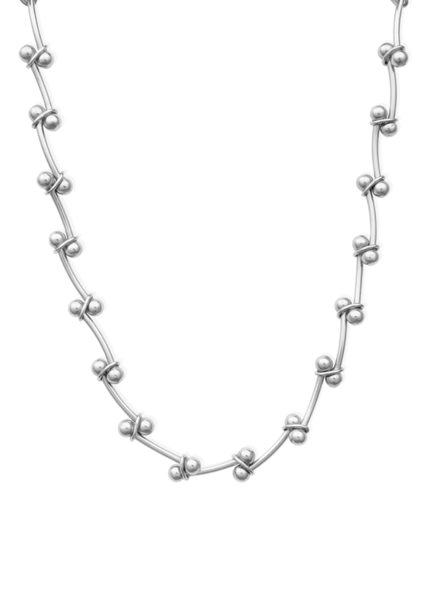 elin necklace in silver