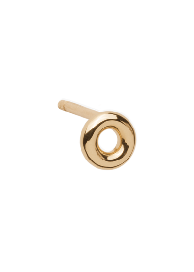 leerer Ohrstecker 18k Ohrringe