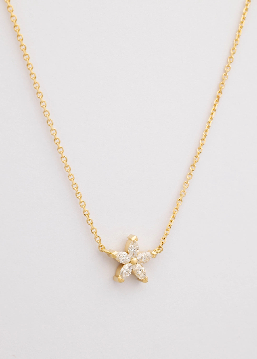 flower 18k diamonds necklace Necklaces