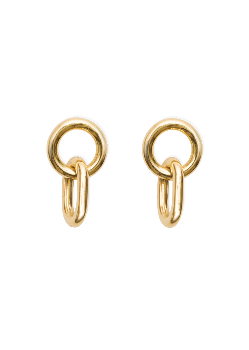 gilda earrings in gold