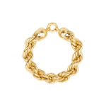 goliath bracelet in gold