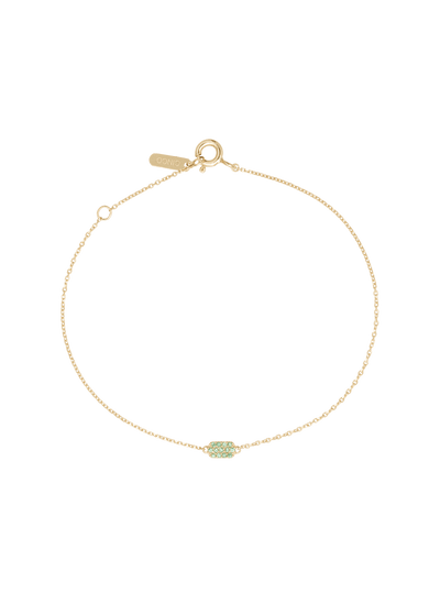 Hannah-Armband 18k Smaragd-Armband