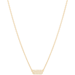 hannah necklace 18k diamond