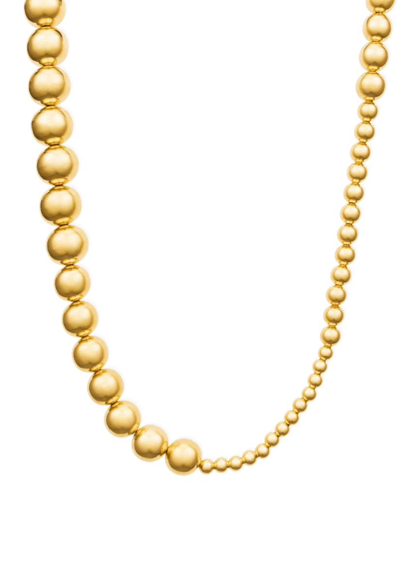 jackie necklace in gold