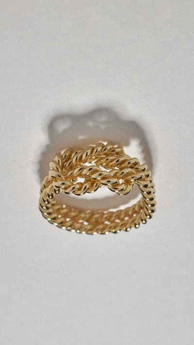 Ondulé Wavy Knot Ring Rings