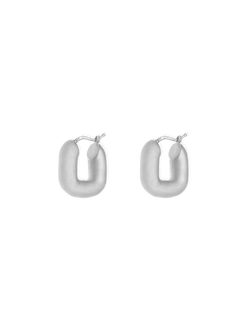 magda huggies in silver