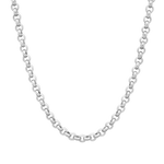 mary necklace in silver