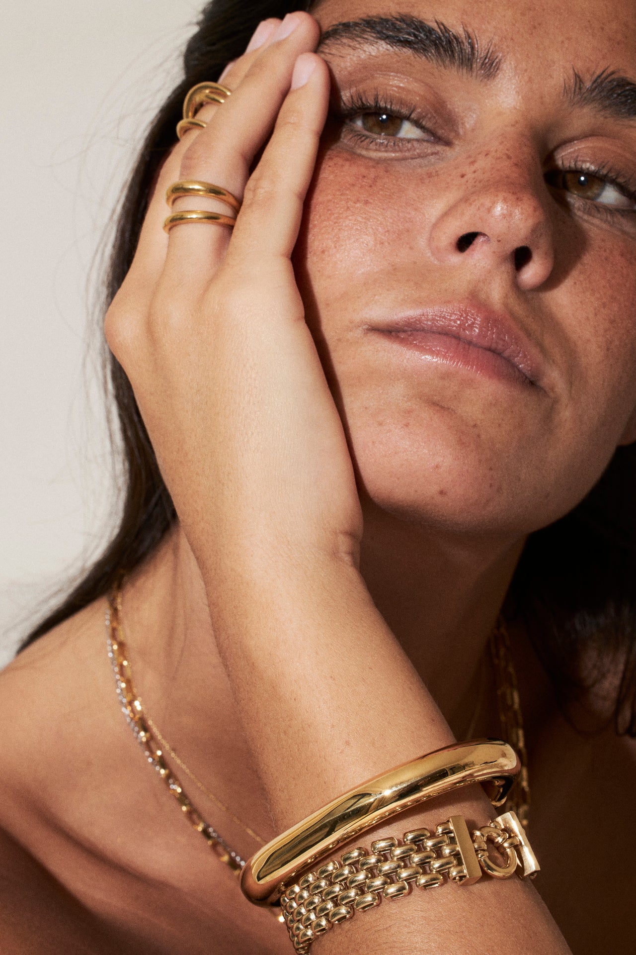 Nora Double Band Ring Rings