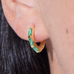 norma earrings emerald Earrings