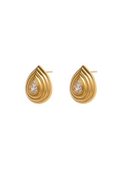 Rhea Twisted Bold Earrings Earrings
