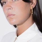 tina earrings gold maximalist