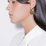 tina earrings gold maximalist