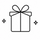 Set of black line icons on a white background