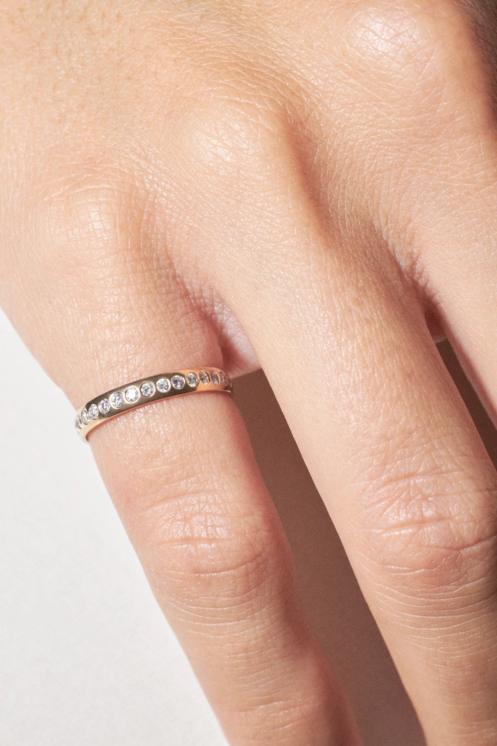 li 18k Diamant-Verlobungsring