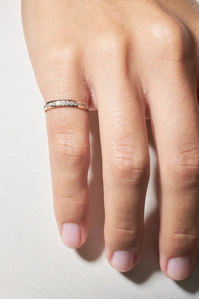 wir 18k Verlobungsring mit mehreren Diamanten Ringe