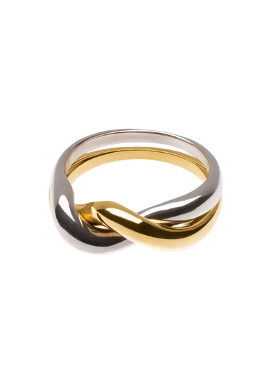 gewebter Doppelring Ringe