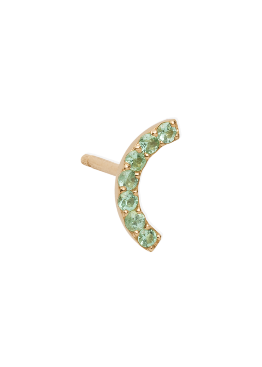 Meri-Ohrring aus 18 Karat Smaragden